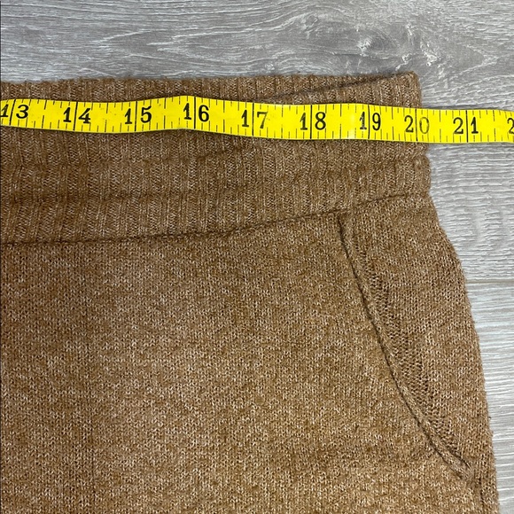 LC Lauren Conrad Sweater Knit Jogger Pant Mocha  Elastic Waistband XXL - Picture 4 of 14